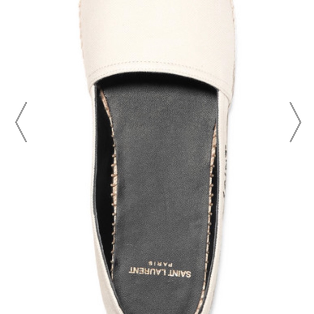 Saint Laurent canvas espadrilles (sz 40.5) - Picture 6 of 6